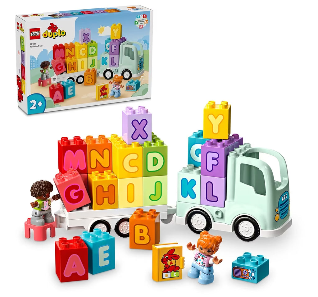 LEGO Duplo Town Alphabet Truck Toy 10421 Multicolour For Kids Ages 2Y+ ( 36 Pieces)