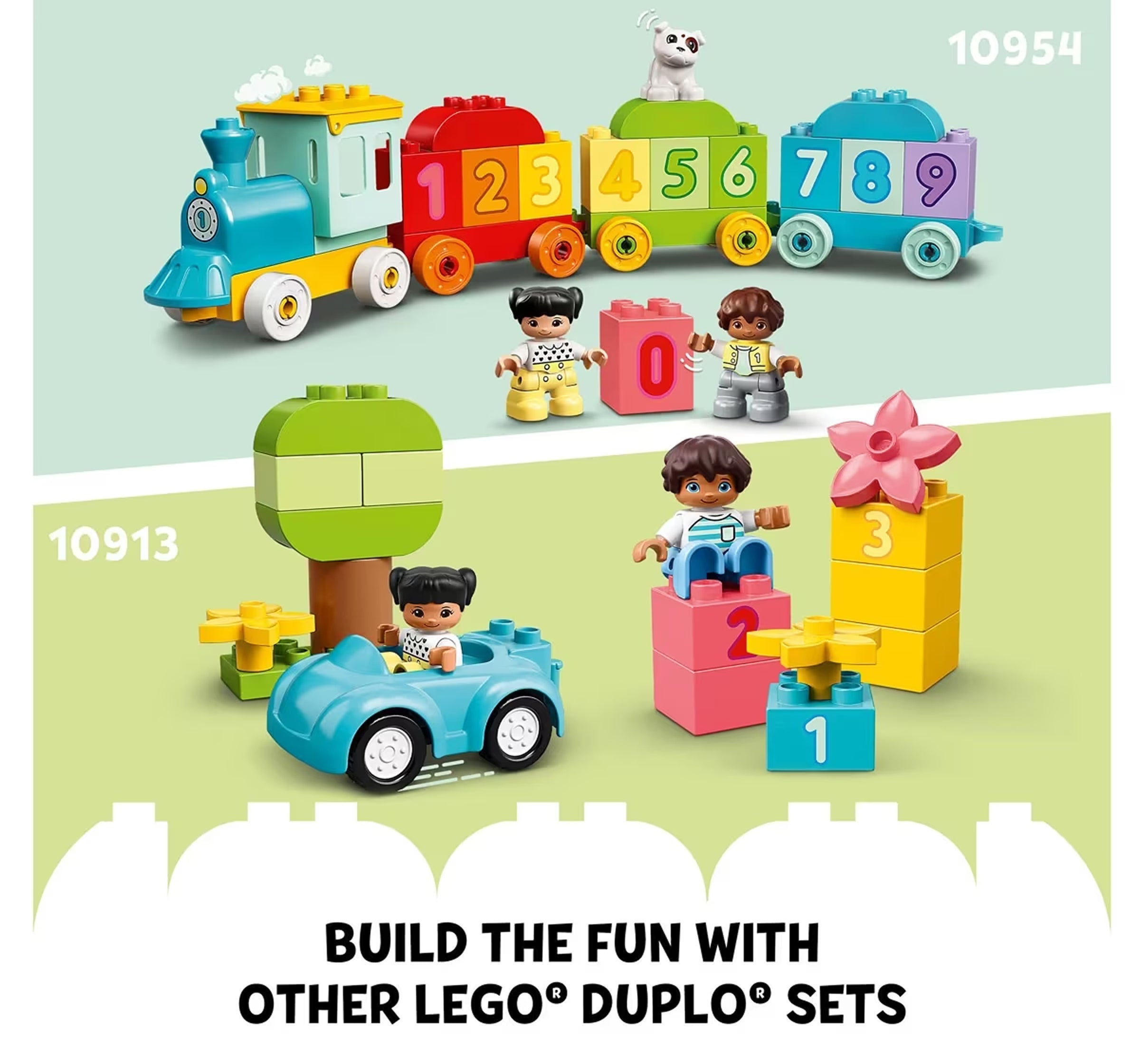 LEGO Duplo Town Alphabet Truck Toy 10421 Multicolour For Kids Ages 2Y+ ( 36 Pieces)