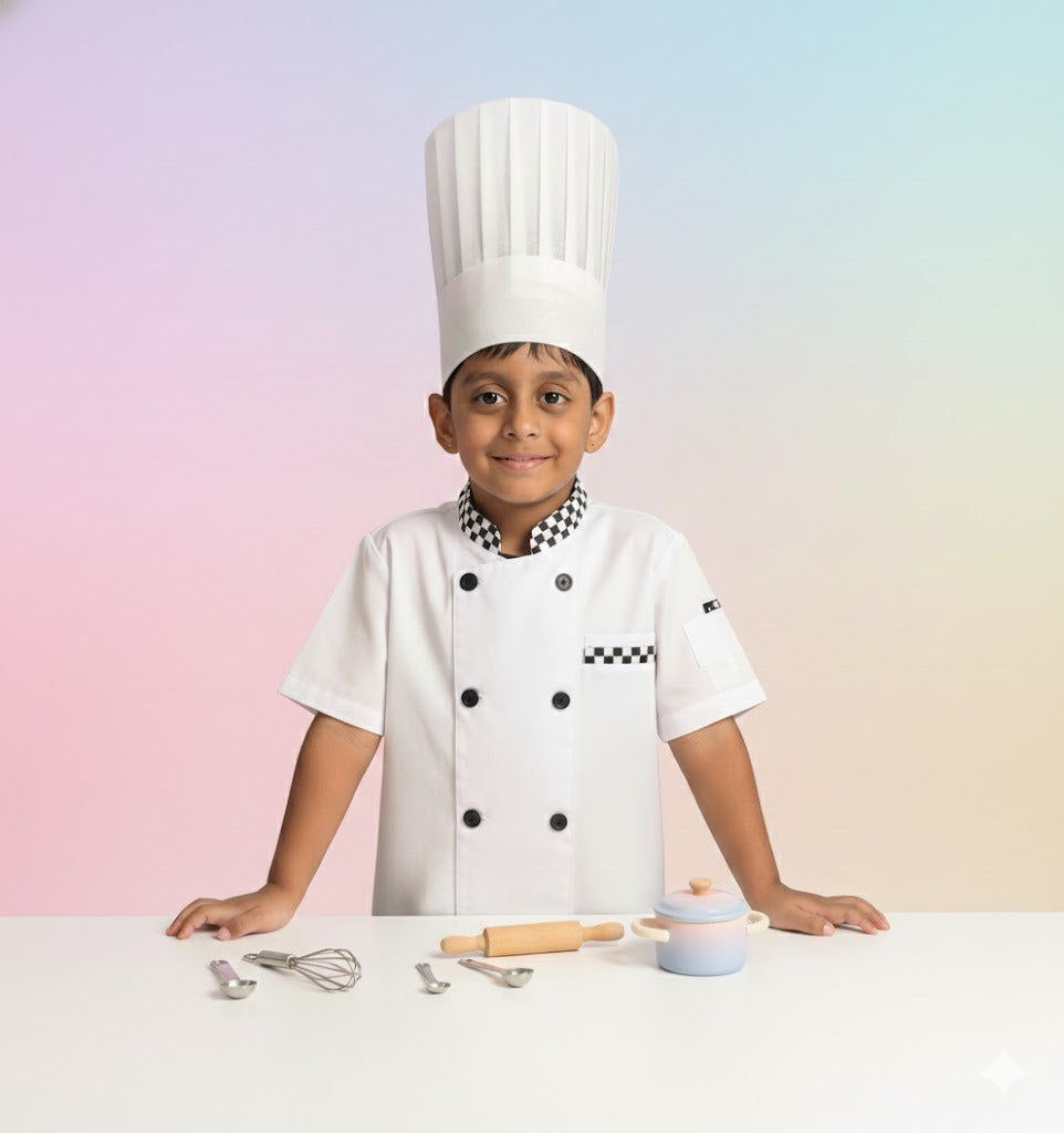 Kids Mini Iron Kitchen Set