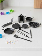 Kids Mini Iron Kitchen Set